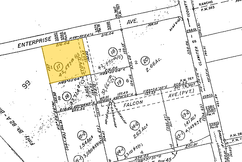 3390 Enterprise Ave, Hayward, CA for lease - Plat Map - Image 2 of 4