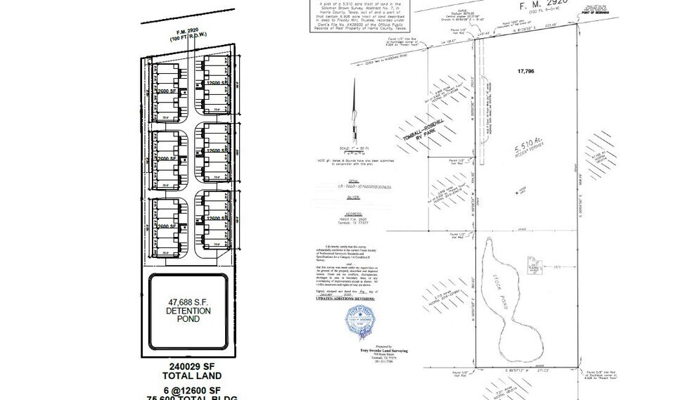 19603 FM 2920 Rd, Tomball, TX à vendre - Aérien - Image 3 de 3