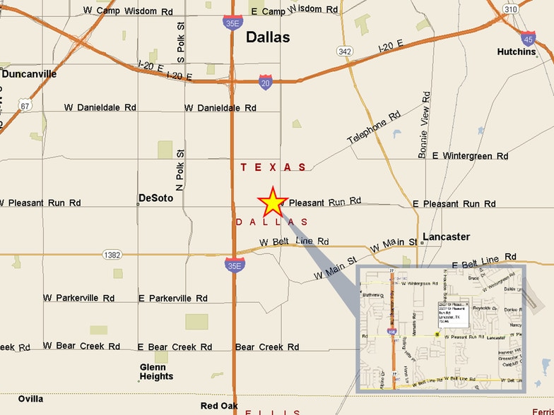 2527 W Pleasant Run Rd, Lancaster, TX for sale - Building Photo - Image 2 of 5