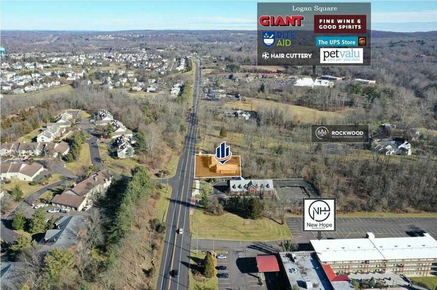 6446 Lower York Rd, New Hope, PA à louer - Aérien - Image 3 de 6