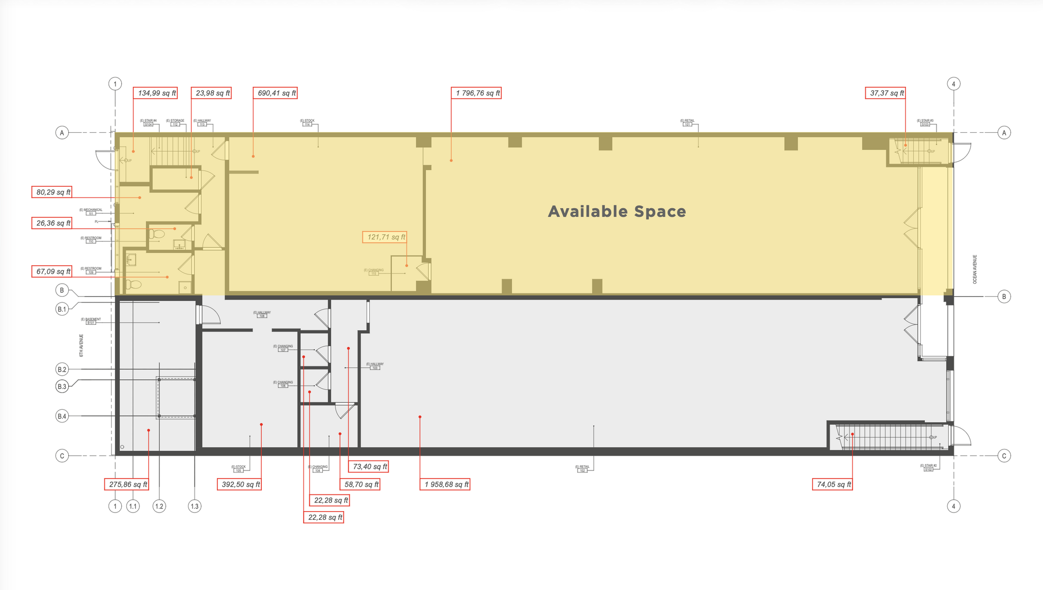 Ocean Ave & NW Mission St, Carmel-by-the-Sea, CA for lease Interior Photo- Image 1 of 1