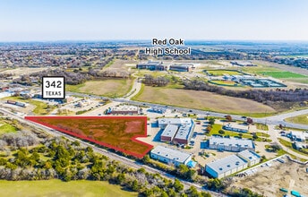 205 S Main St, Red Oak, TX - Aérien  Vue de la carte