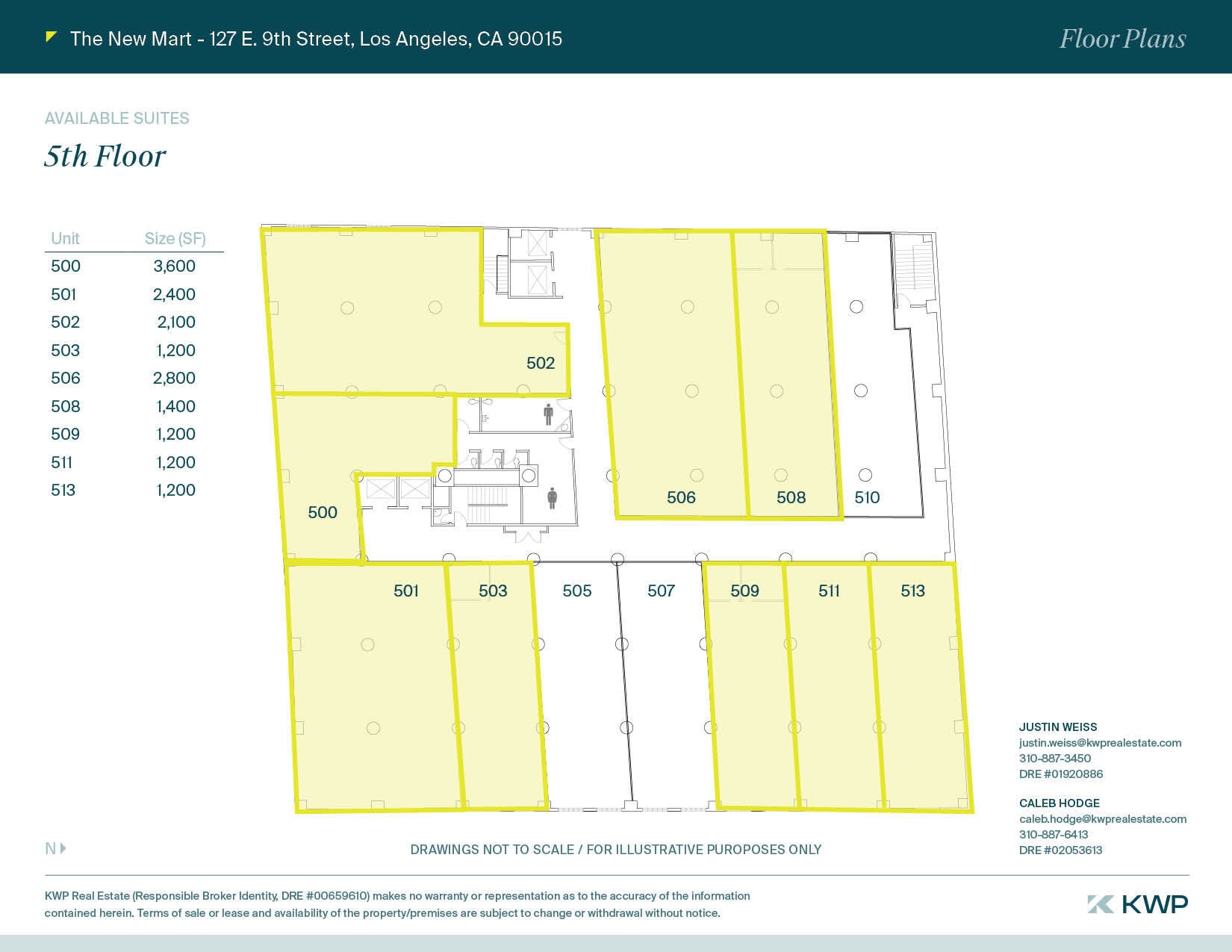 127 E 9th St, Los Angeles, CA for lease Interior Photo- Image 1 of 19