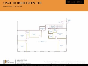 11521 Robertson Dr, Manassas, VA à louer Plan d’étage- Image 2 de 8