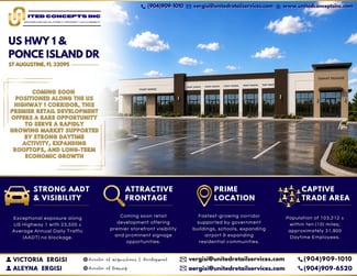 Plus de détails pour 4000 US 1 N, Saint Augustine, FL - Commerce de détail à louer