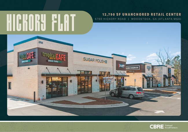 Plus de détails pour Hickory Flat – Commerce de détail à vendre, Woodstock, GA