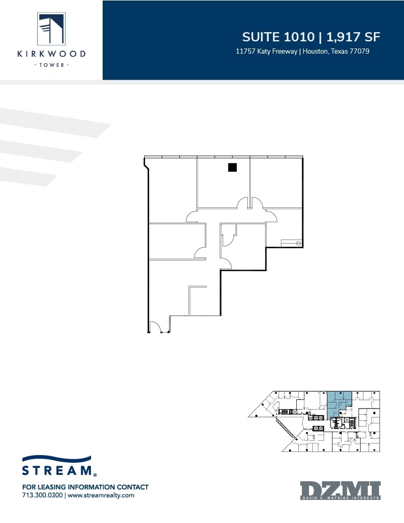 11757 Katy Fwy, Houston, TX for lease Floor Plan- Image 1 of 1