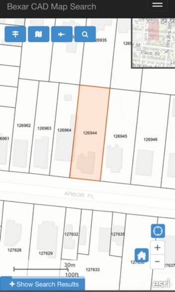 633 Arbor Pl, San Antonio, TX for sale - Plat Map - Image 3 of 7