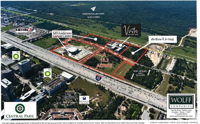 Plus de détails pour I-10 and Park Row, Houston, TX - Terrain à vendre