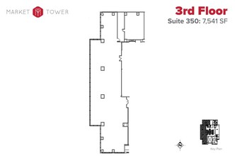 10 W Market St, Indianapolis, IN for lease Floor Plan- Image 1 of 1