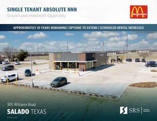 Plus de détails pour 305 Williams Rd, Salado, TX - Commerce de détail à vendre