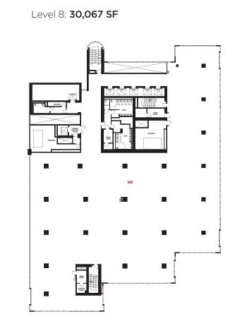 8 Spadina Ave, Toronto, ON for lease Floor Plan- Image 1 of 1