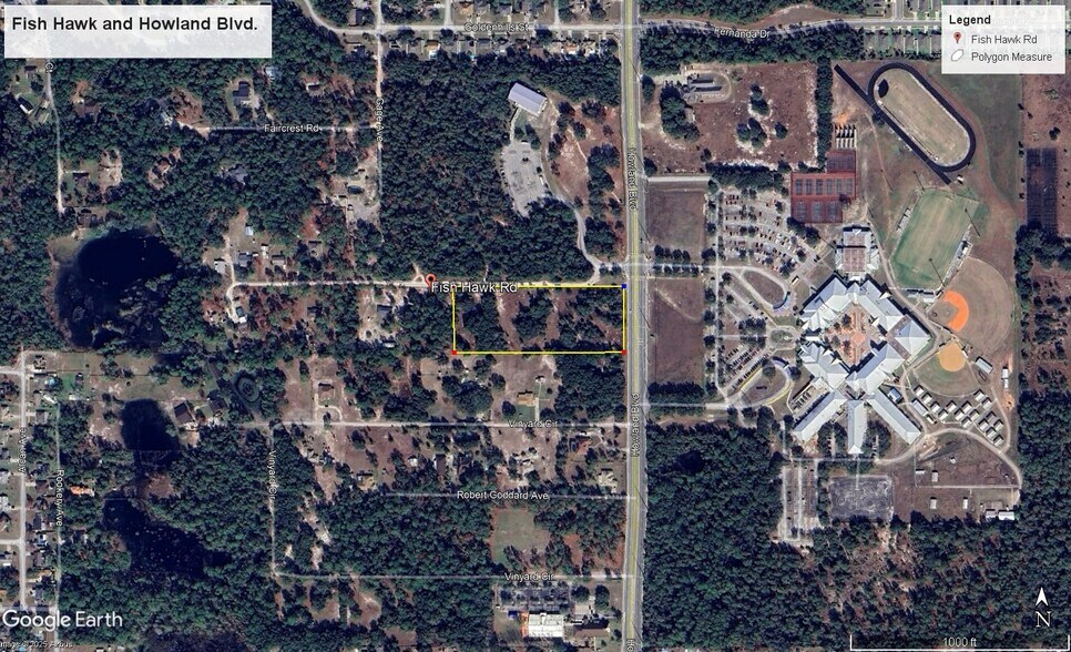 3565 FISH HAWK RD, Deltona, FL for sale - Aerial - Image 1 of 2