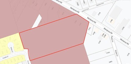 1705 S Mariposa Rd, Stockton, CA - AÉRIEN Vue de la carte