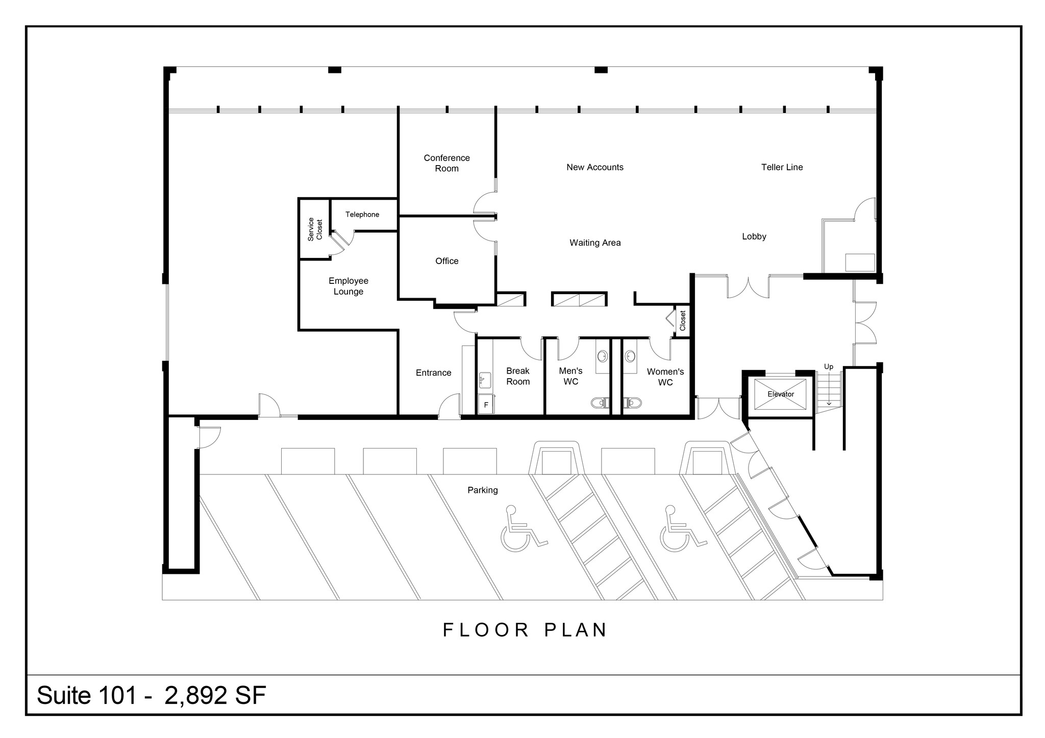 776 E Shaw Ave, Fresno, CA for lease Floor Plan- Image 1 of 1