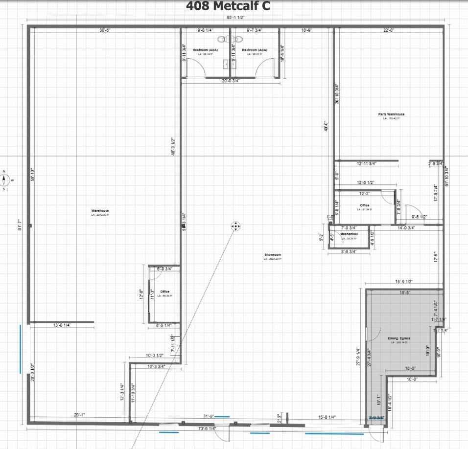 408 Metcalf St, Sedro-Woolley, WA à louer Plan d’étage- Image 1 de 1
