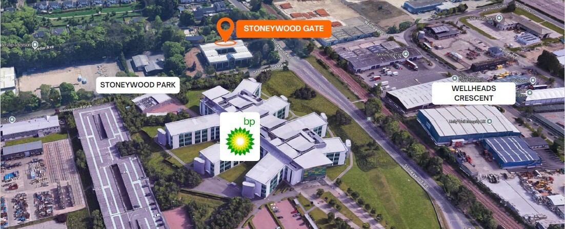 Stoneywood Gate portfolio of 3 properties for sale on LoopNet.ca Aerial- Image 1 of 3