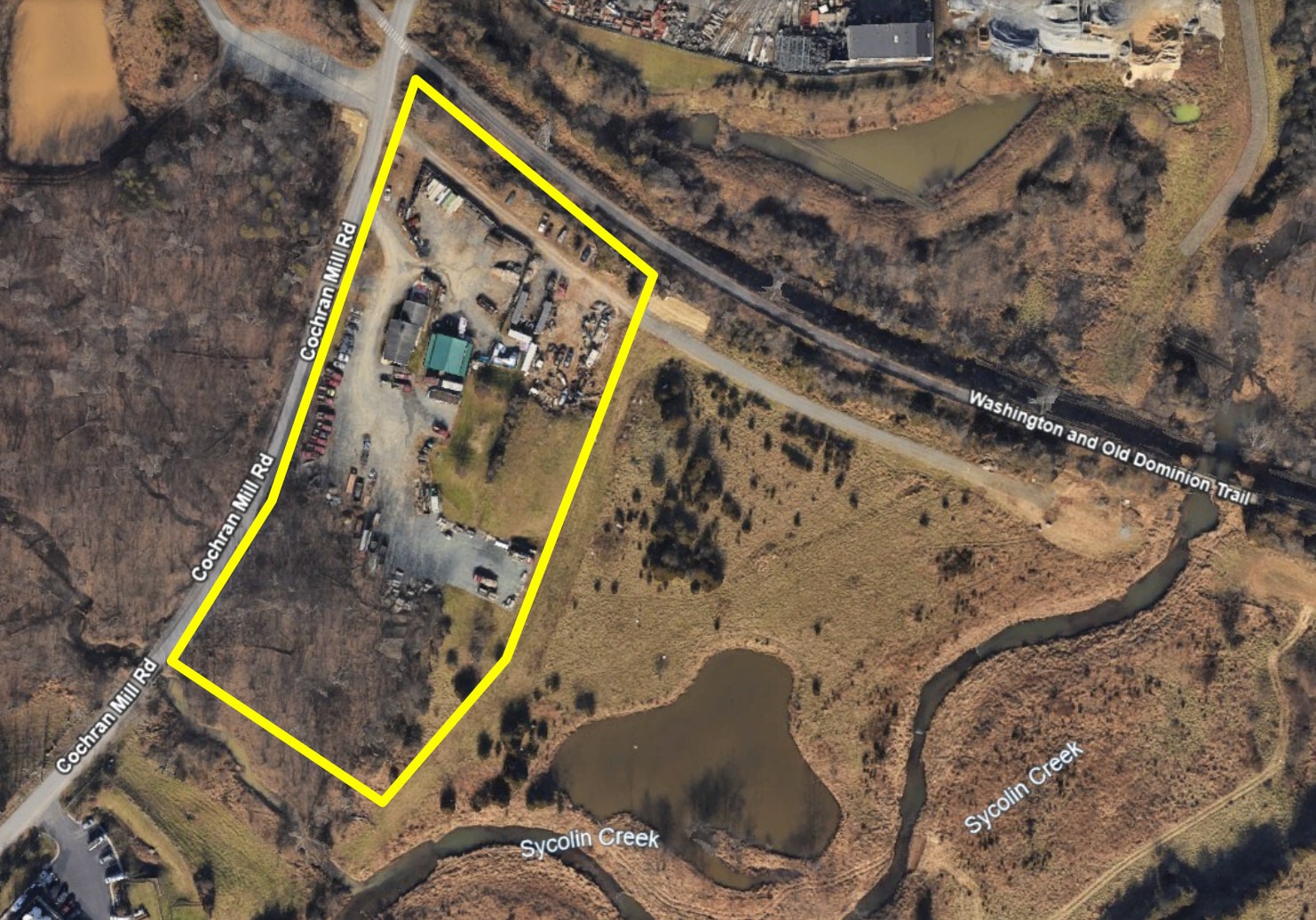 41975 Cochran Mill Rd, Leesburg, VA for sale Aerial- Image 1 of 3