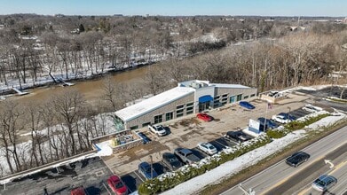 6161 Riverside Dr, Dublin, OH - AERIAL  map view