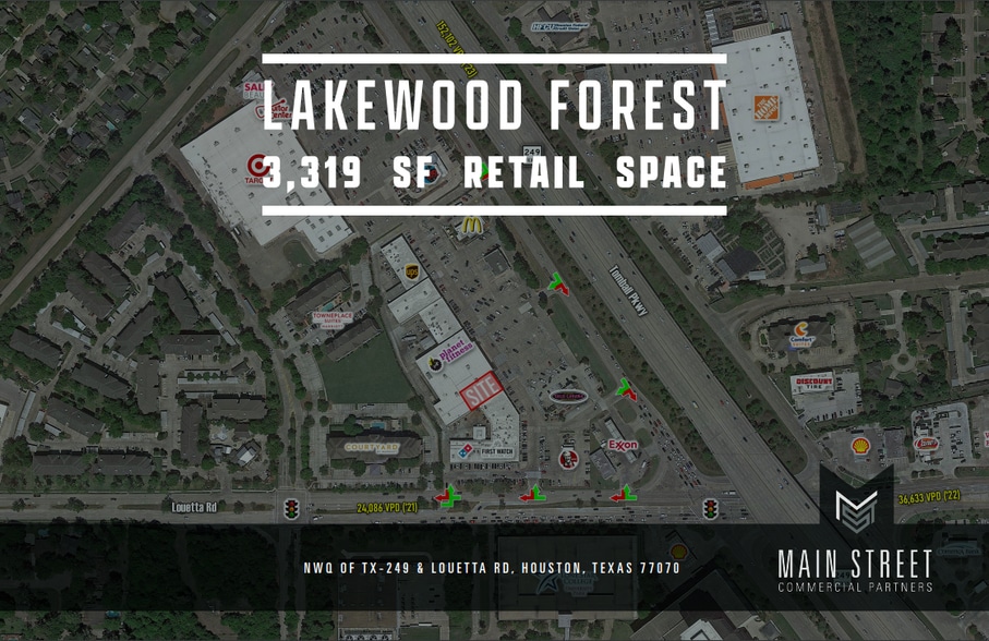 21127-21183 State Highway 249, Houston, TX à louer - Photo principale - Image 1 de 3