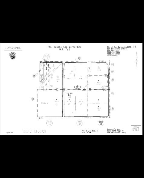 752 N Tippecanoe Ave, San Bernardino, CA à louer - Plan cadastral - Image 2 de 7
