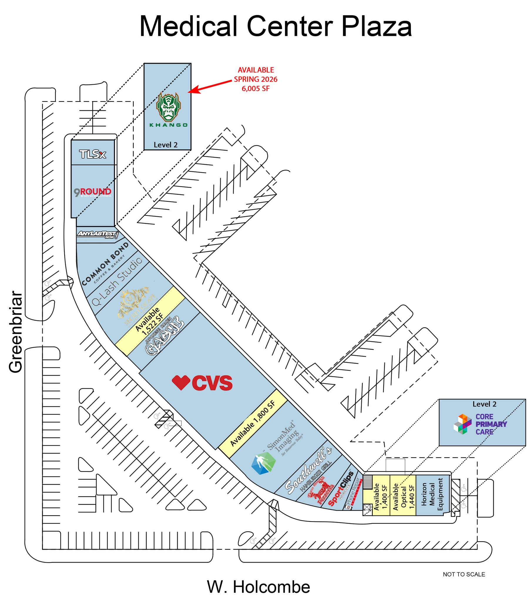 2236-2294 W Holcombe Blvd, Houston, TX for lease Site Plan- Image 1 of 1