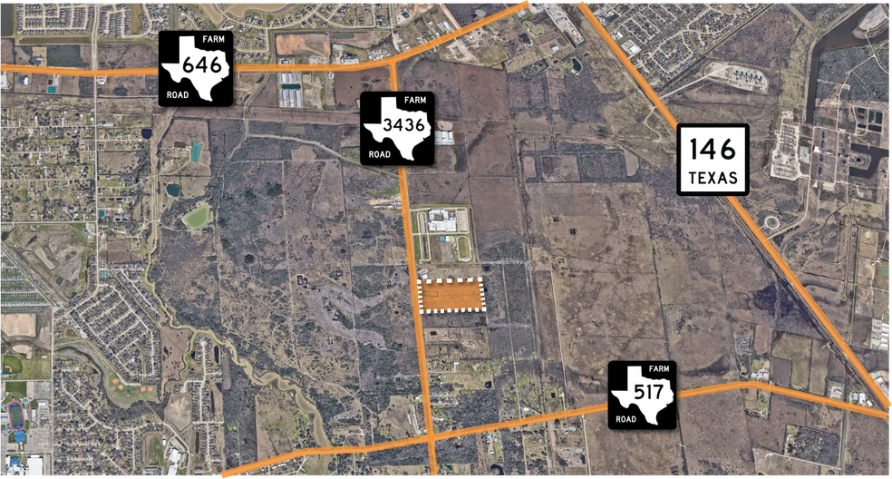 FM 3436, Dickinson, TX à vendre - Photo du bâtiment - Image 3 de 3