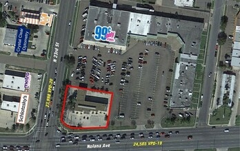 2250 Nolana Ave, McAllen, TX - AERIAL map view