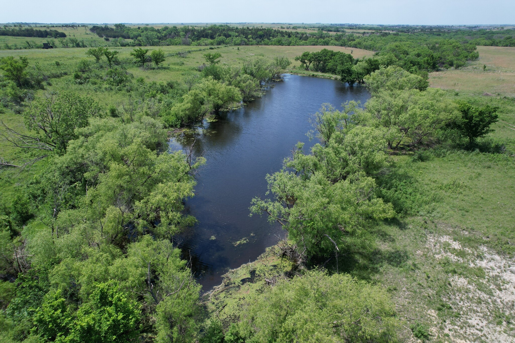 Red Road, Junction City, KS for sale Aerial- Image 1 of 10