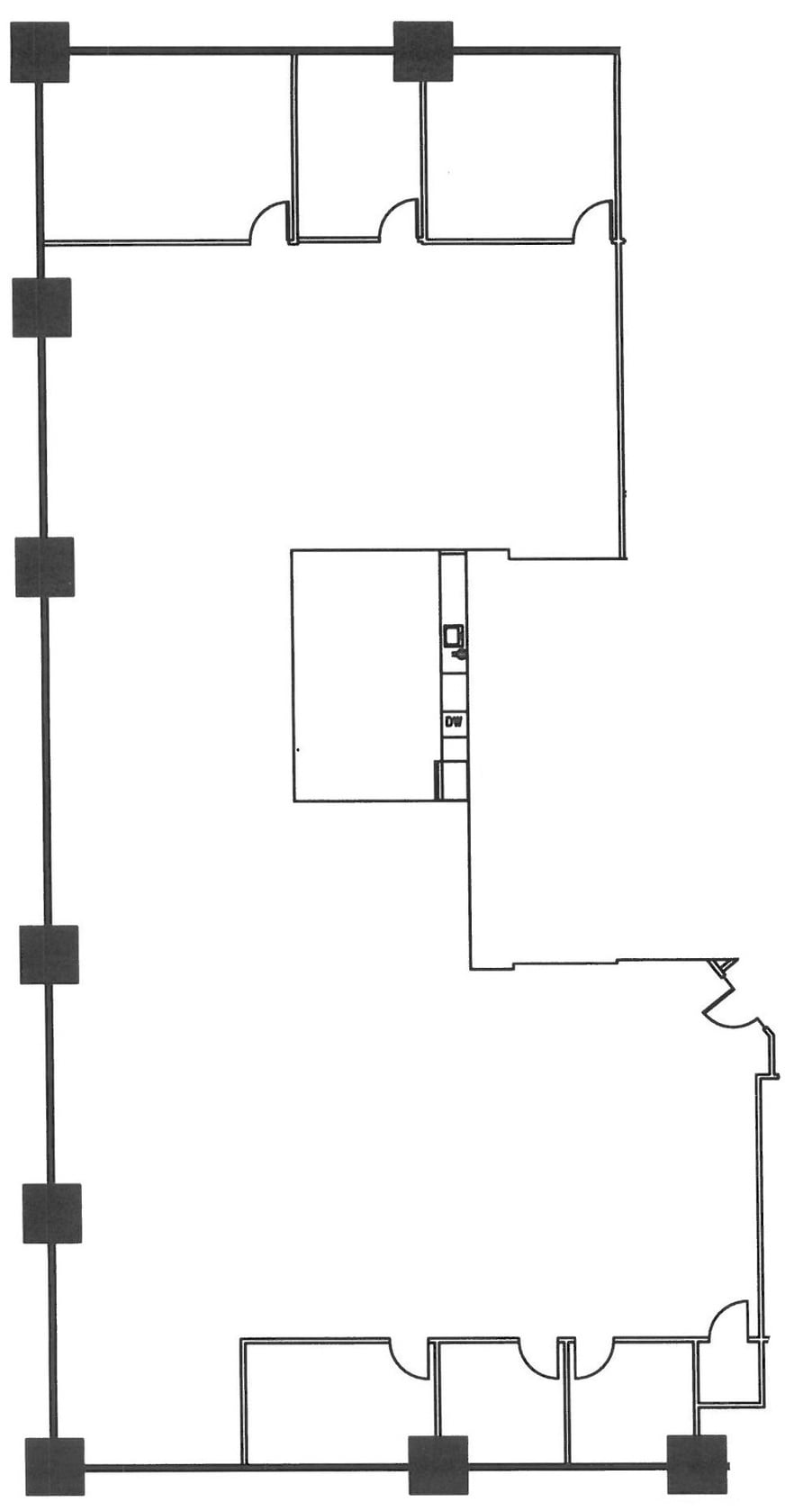1801 Broadway, Denver, CO for lease Floor Plan- Image 1 of 1