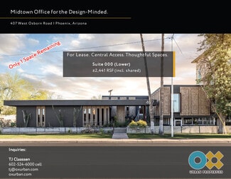 More details for 407 W Osborn Rd, Phoenix, AZ - Office for Lease