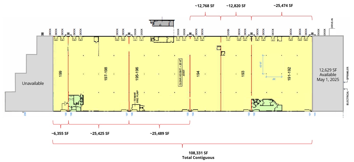1250-1260 Old Innes Rd, Ottawa, ON for lease Site Plan- Image 1 of 1