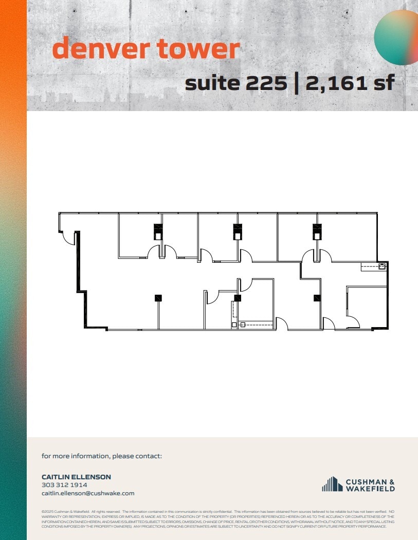1905 Sherman St, Denver, CO for lease Floor Plan- Image 1 of 1