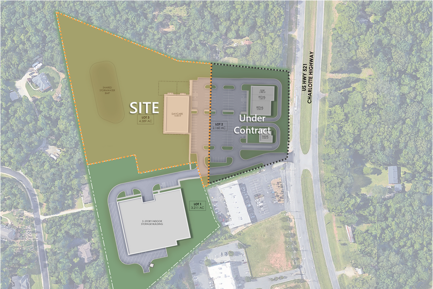 Hwy 521, Indian Land, SC for sale - Building Photo - Image 3 of 3