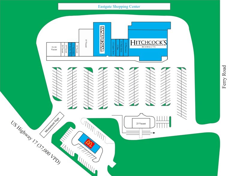 Us 17, East Palatka, FL à louer - Photo du bâtiment - Image 2 de 9