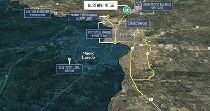 1203 Reuthinger Pky, Laredo, TX - AERIAL  map view