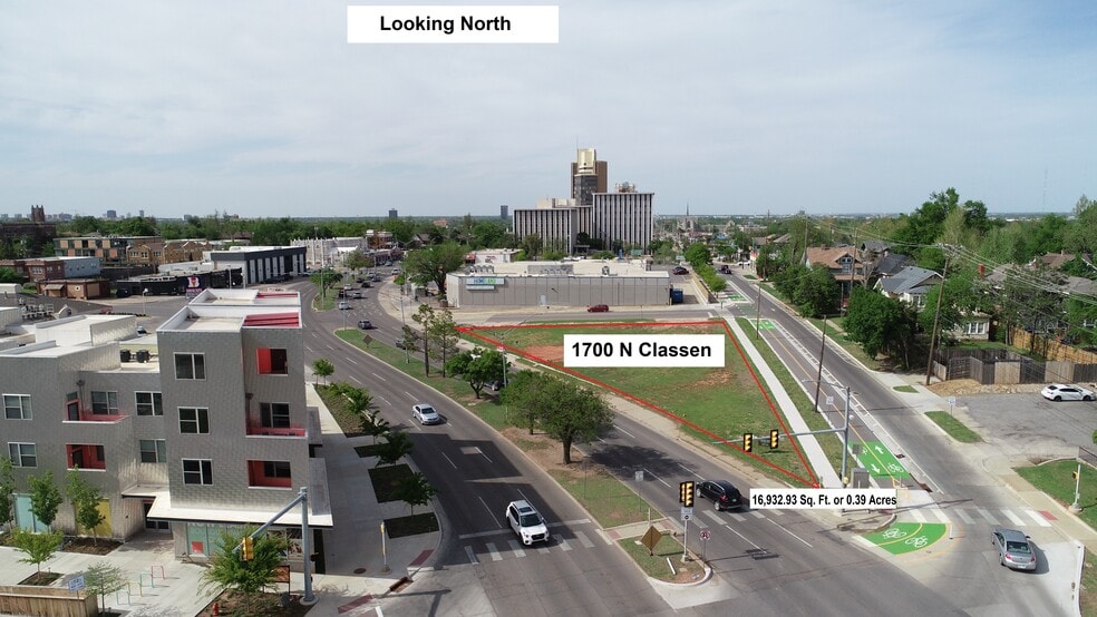 1700 N Classen Blvd, Oklahoma City, OK for sale - Aerial - Image 1 of 8