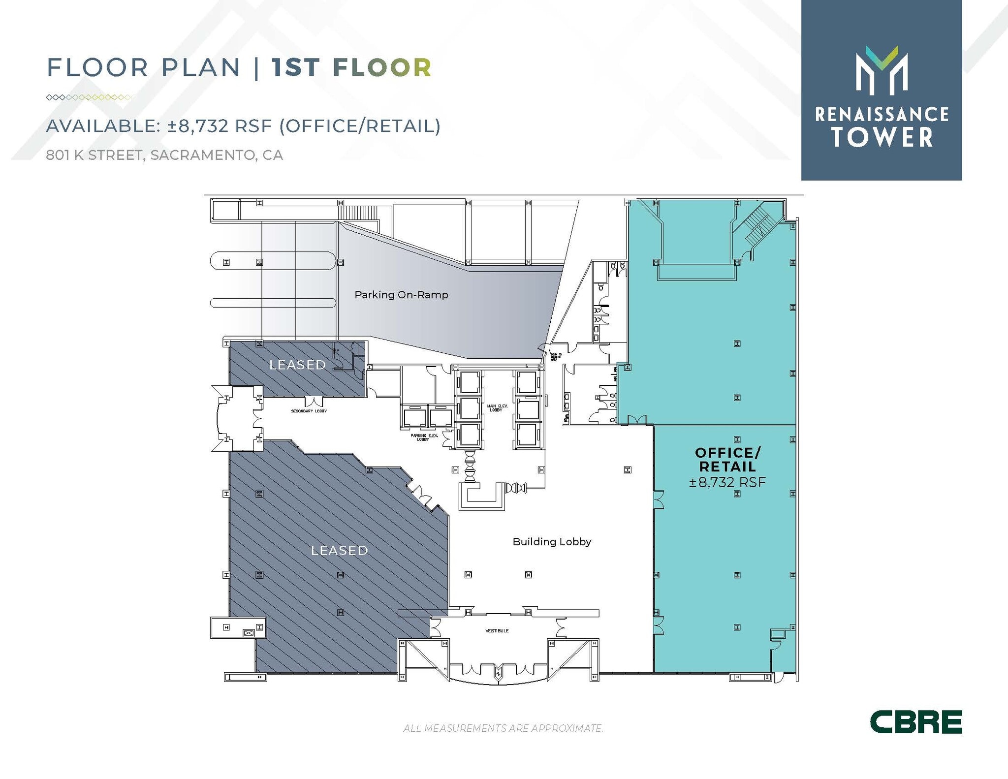 801 K St, Sacramento, CA for lease Floor Plan- Image 1 of 1