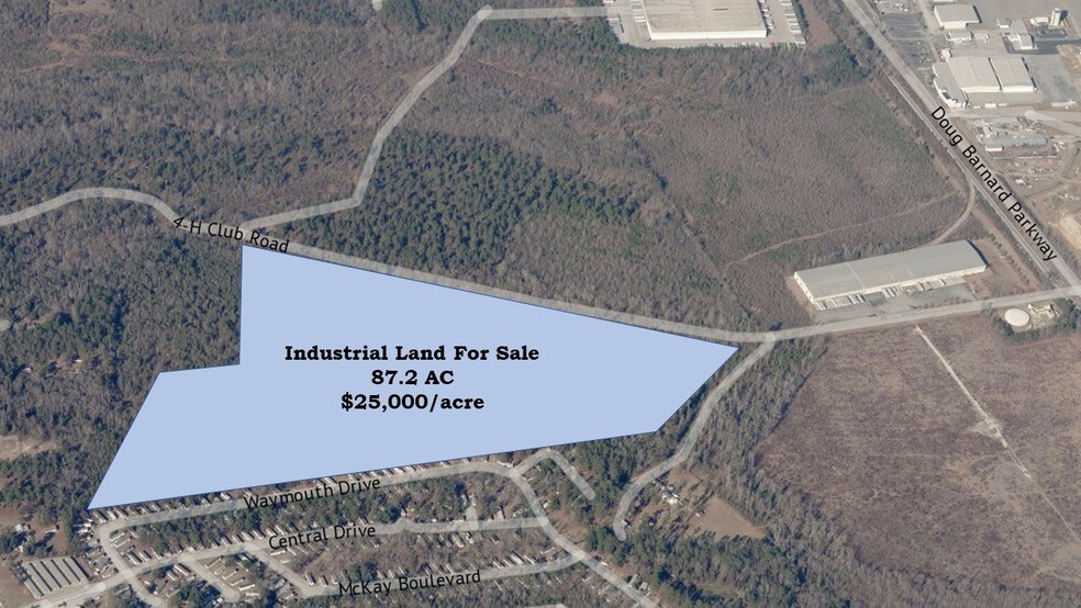 1550 Four H Club Rd, Augusta, GA à vendre - Aérien - Image 2 de 2