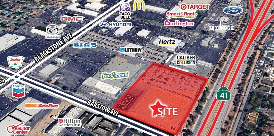 NEQ Blackstone and Barstow Avenues at Highway 41, Fresno, CA à vendre Photo principale- Image 1 de 4
