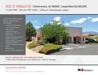 Plus de détails pour 500 S Willard St, Cottonwood, AZ - Industriel à vendre