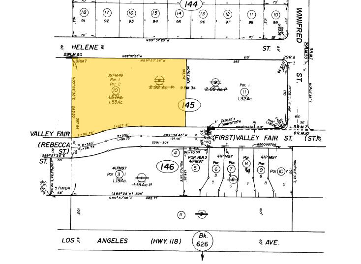 4195-4225 Valley Fair St, Simi Valley, CA à louer - Plan cadastral - Image 3 de 8