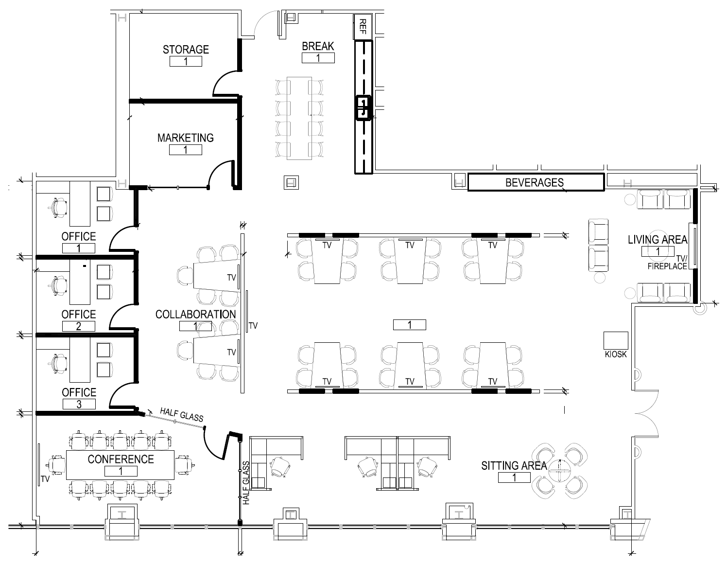 8045 Arco Corporate Dr, Raleigh, NC à louer Plan d  tage- Image 1 de 1