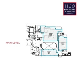 1160 King George Blvd, Surrey, BC for lease Floor Plan- Image 1 of 1