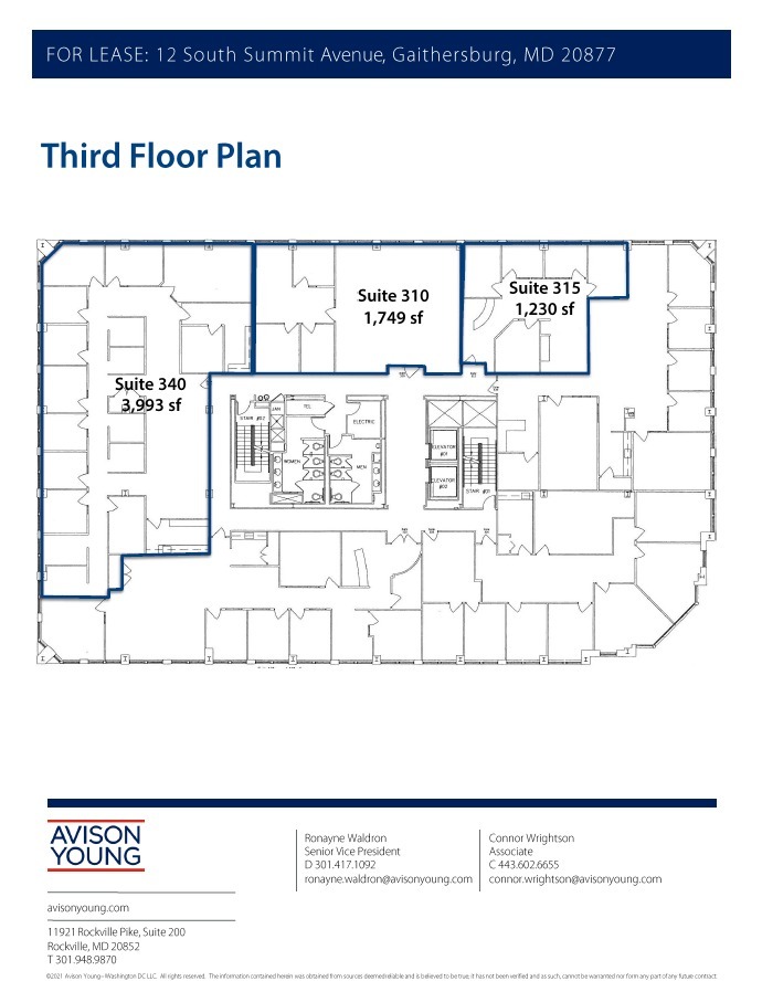 12 S Summit Ave, Gaithersburg, MD à louer Plan d  tage- Image 1 de 1