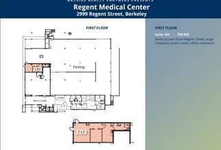 2999 Regent St, Berkeley, CA à vendre Plan d’étage- Image 1 de 1