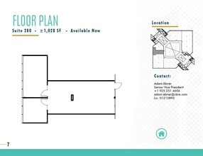 2333 San Ramon Valley Blvd, San Ramon, CA à louer Plan d’étage- Image 1 de 1