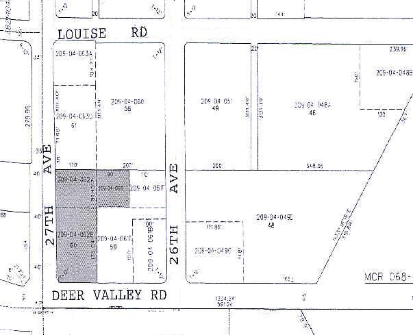 2630 W Deer Valley Rd, Phoenix, AZ à vendre - Plan cadastral - Image 3 de 7