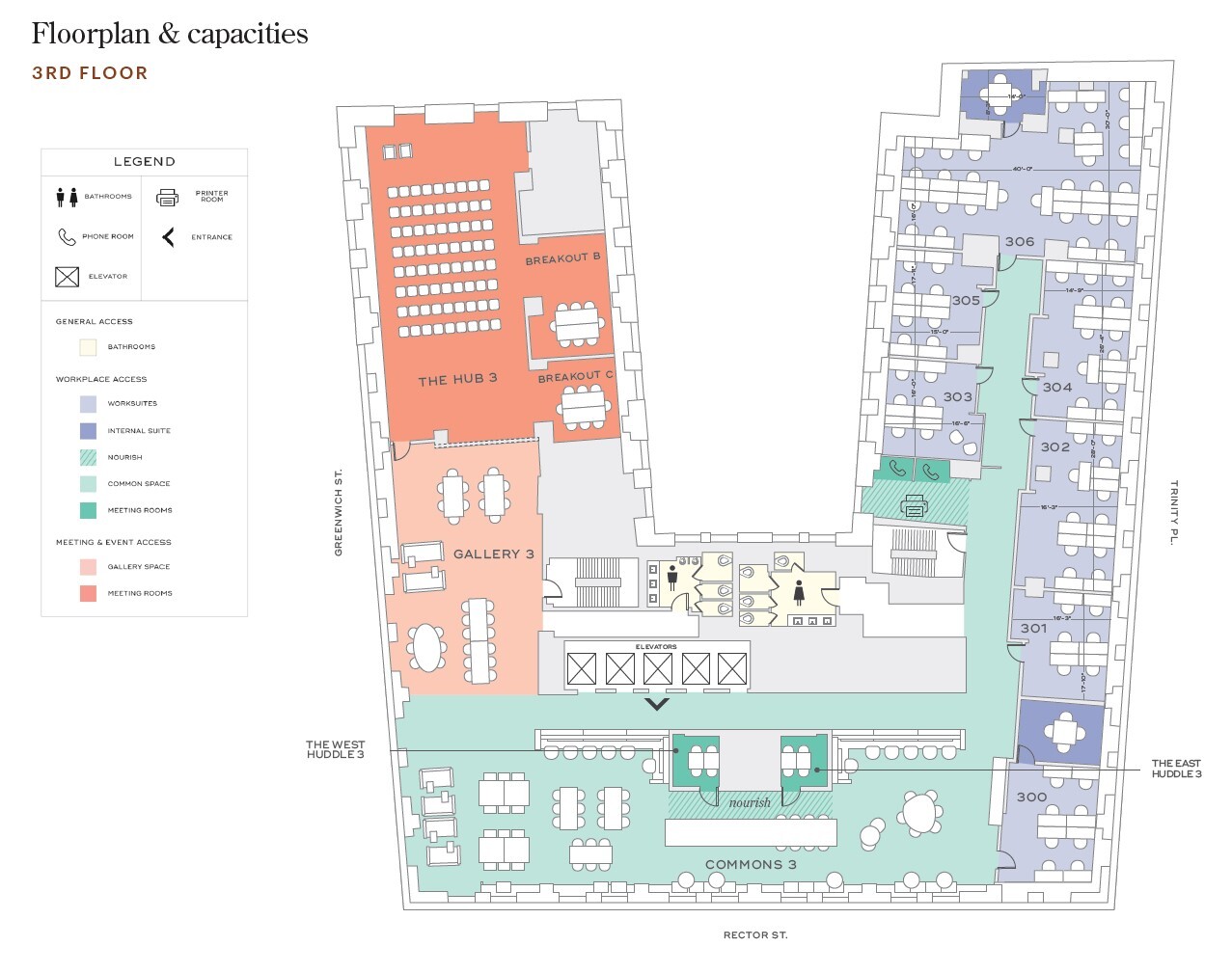 101 Greenwich St, New York, NY for lease Floor Plan- Image 1 of 1