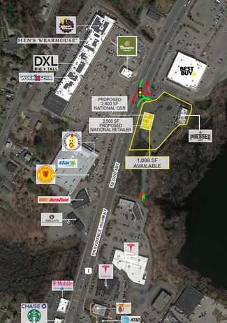 Plus de détails pour 750 Providence Hwy, Dedham, MA - Commerce de détail à louer